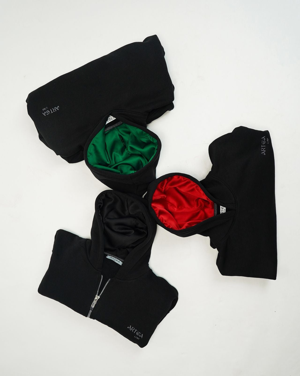 Hoodie ECRIN/Capuche satinée