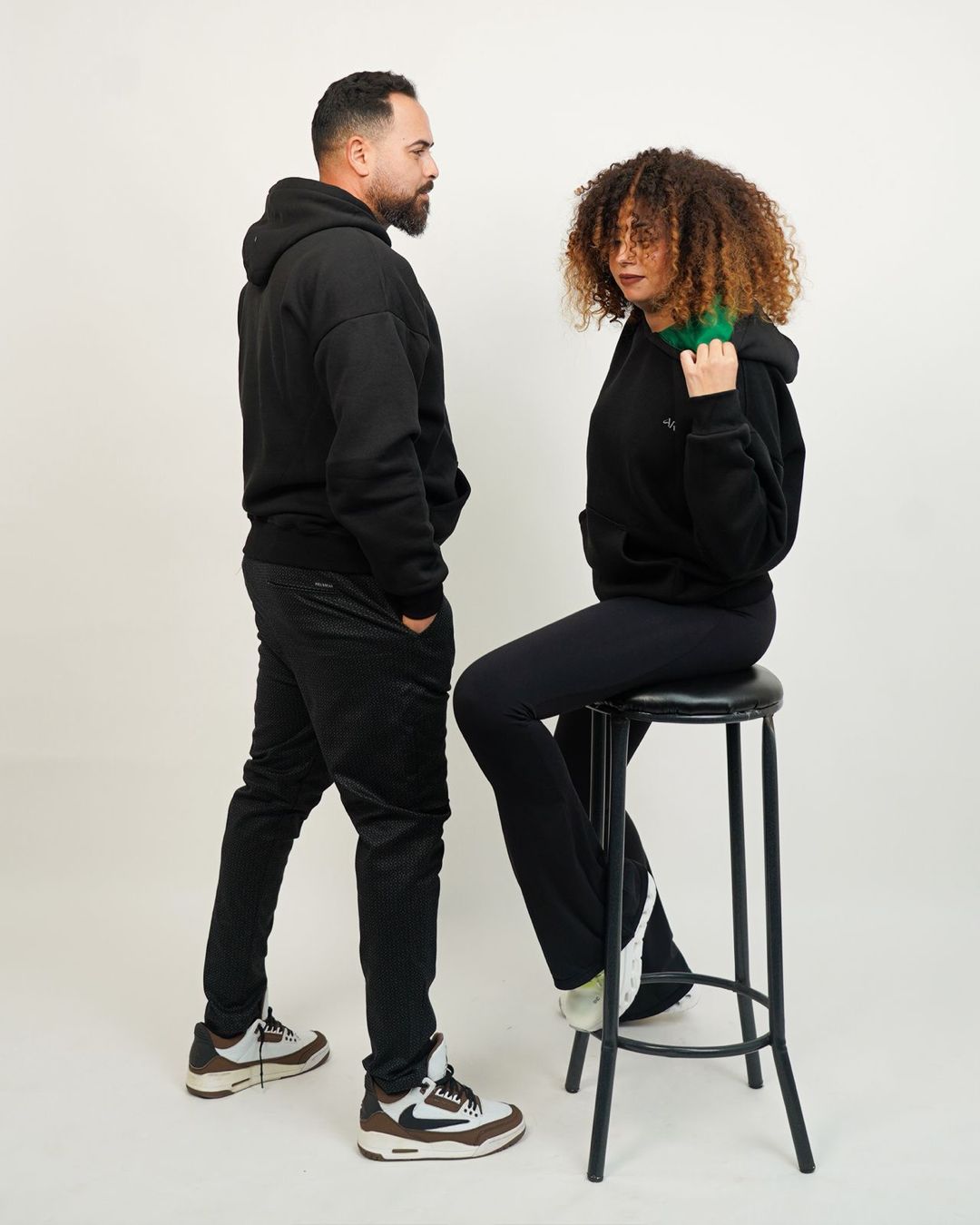 Hoodie ECRIN/Capuche satinée