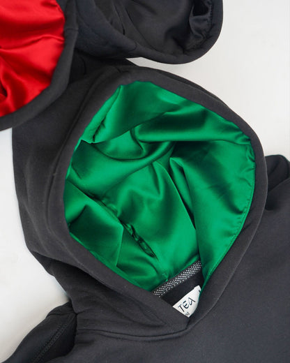 Hoodie ECRIN/Capuche satinée